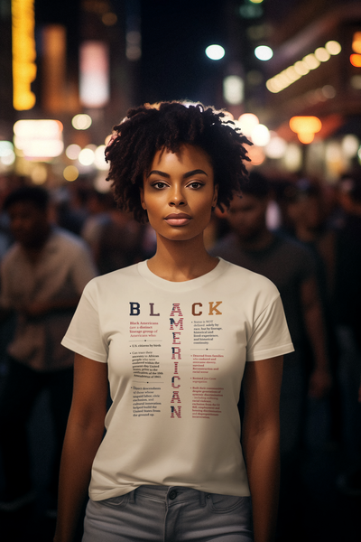 Black American Unisex Tee