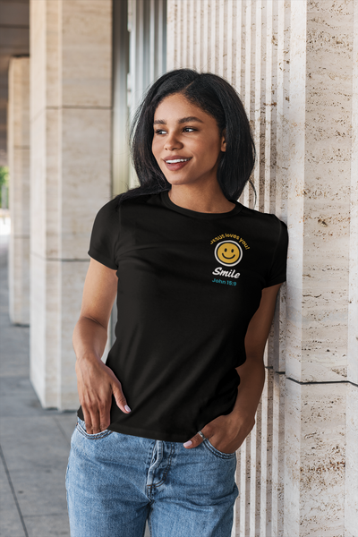 Smile Jesus Loves You Unisex Tee