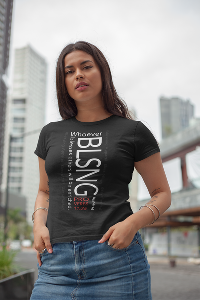 BLSNG Apparel Vertical Unisex Tee