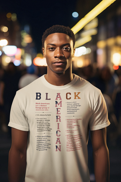 Black American Unisex Tee