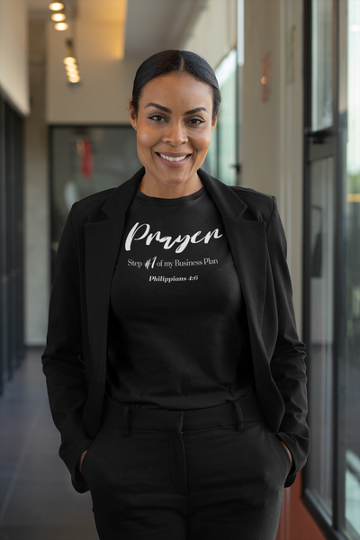 Prayer Business Plan Unisex Tee