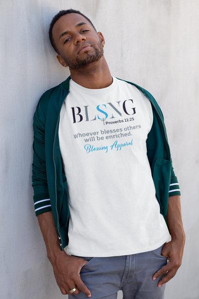 BLSNG Apparel Blue Unisex Tee