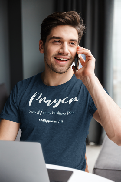 Prayer Business Plan Unisex Tee