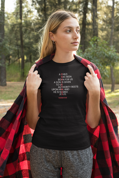 A Child Has Been Born Unisex Tee