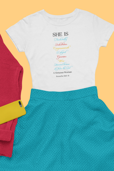 She Is a Virtuous Woman - Ladies Tee