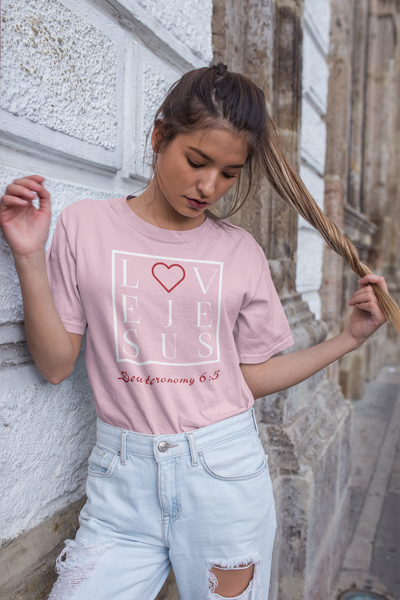 Love Jesus Ladies Tee